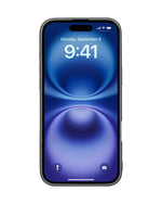 Carbon Fiber Leather Texture Anti-Fall Protective Case for iPhone 16 Plus