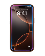 Luxury Leather MagSafe Case with Smooth Texture for iPhone