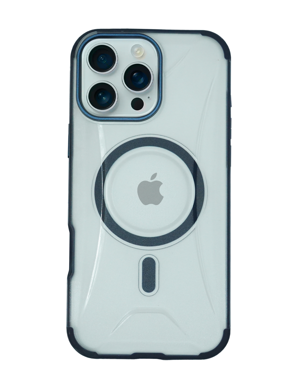 Transparent MagSafe Case with Shockproof Protection for iPhone 16 Pro