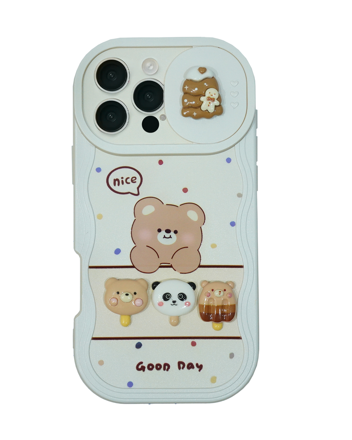 Adorable Stylish Perfect for Girls Fancy Cute Case for iPhone 16 Pro