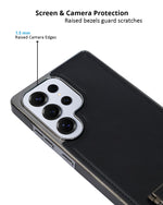 Leather MagSafe Magnetic Kickstand Case for Samsung Galaxy S25 Series