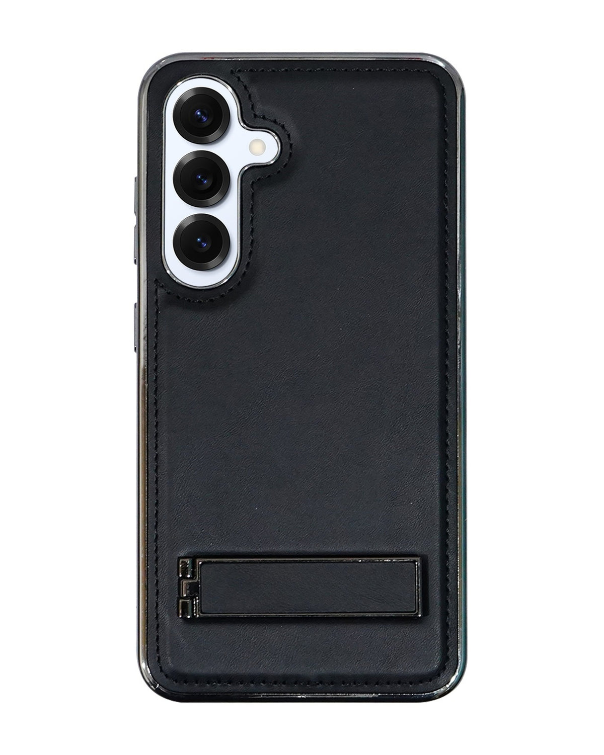 Leather MagSafe Magnetic Kickstand Case for Samsung Galaxy S25 Series