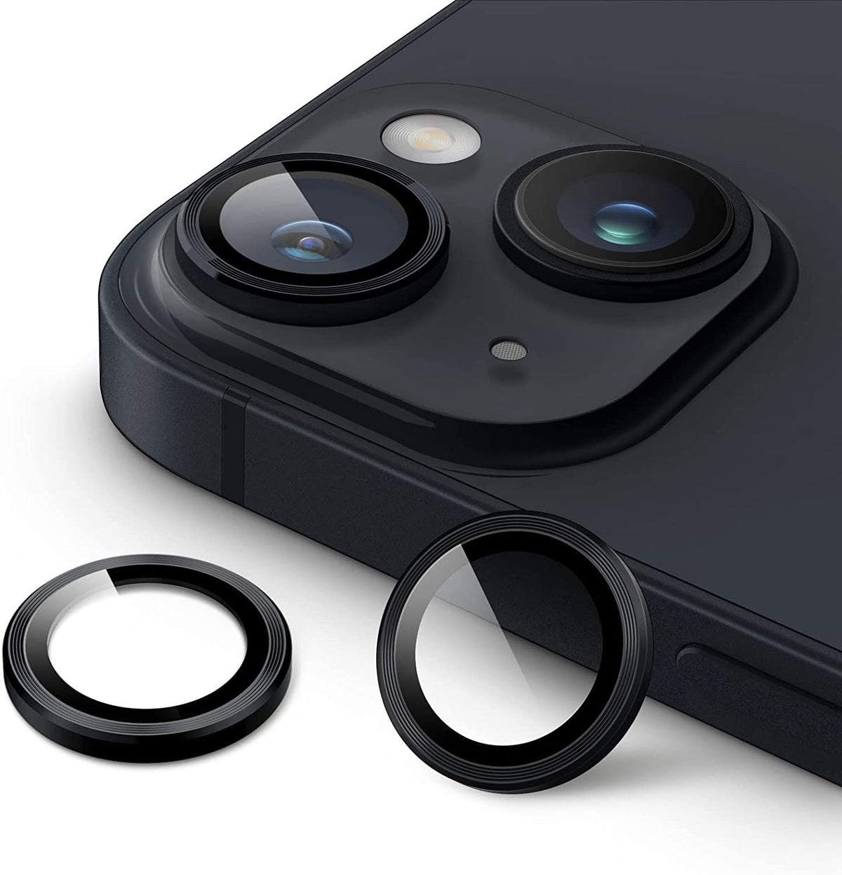 Tempered Glass Camera Lens Protector for iPhone 16