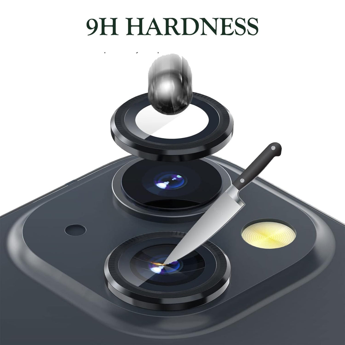 Tempered Glass Camera Lens Protector for iPhone 11