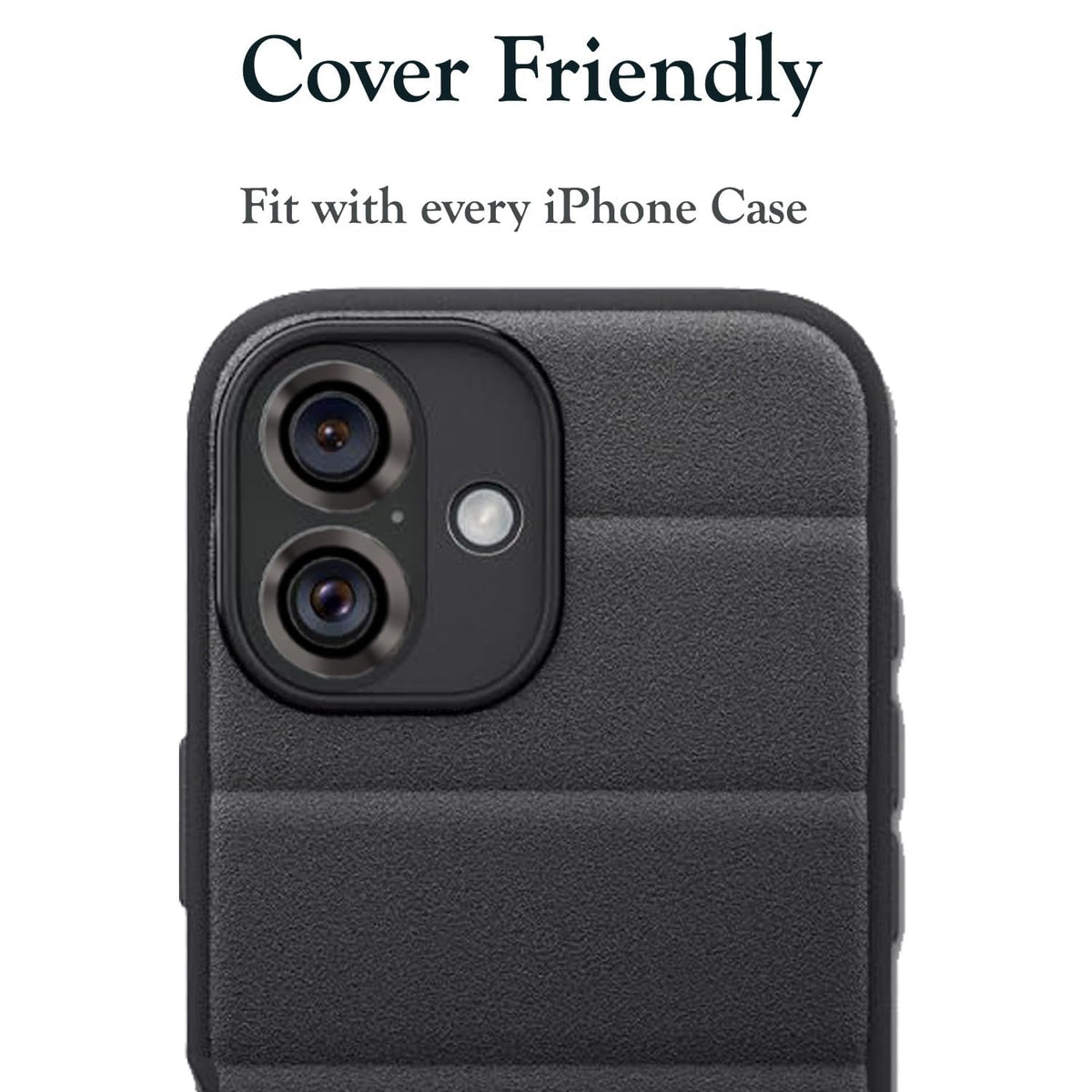 Tempered Glass Camera Lens Protector for iPhone 16
