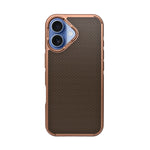 Geometric Carbon Fiber Texture Phone Case for iPhone 17
