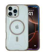 Transparent MagSafe Case with Shockproof Protection for iPhone 16 Pro