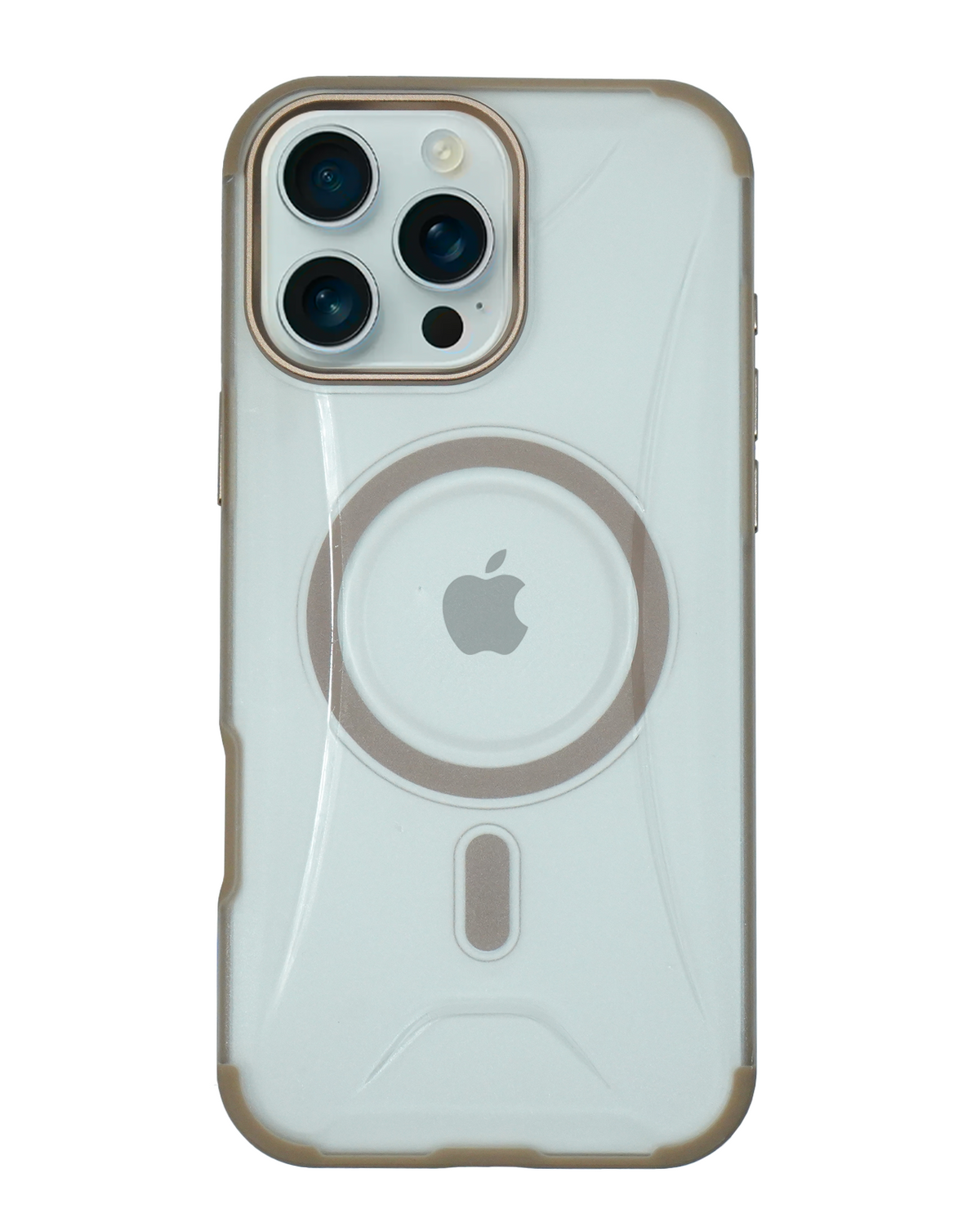 Transparent MagSafe Case with Shockproof Protection for iPhone 16 Pro