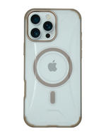 Transparent MagSafe Case with Shockproof Protection for iPhone 16 Pro