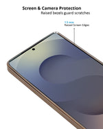 Leather MagSafe Magnetic Kickstand Case for Samsung Galaxy S25 Series