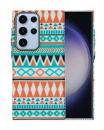 Vibrant Ethnic Pattern Case for Samsung S23 Ultra – Full Protection with Slim Design