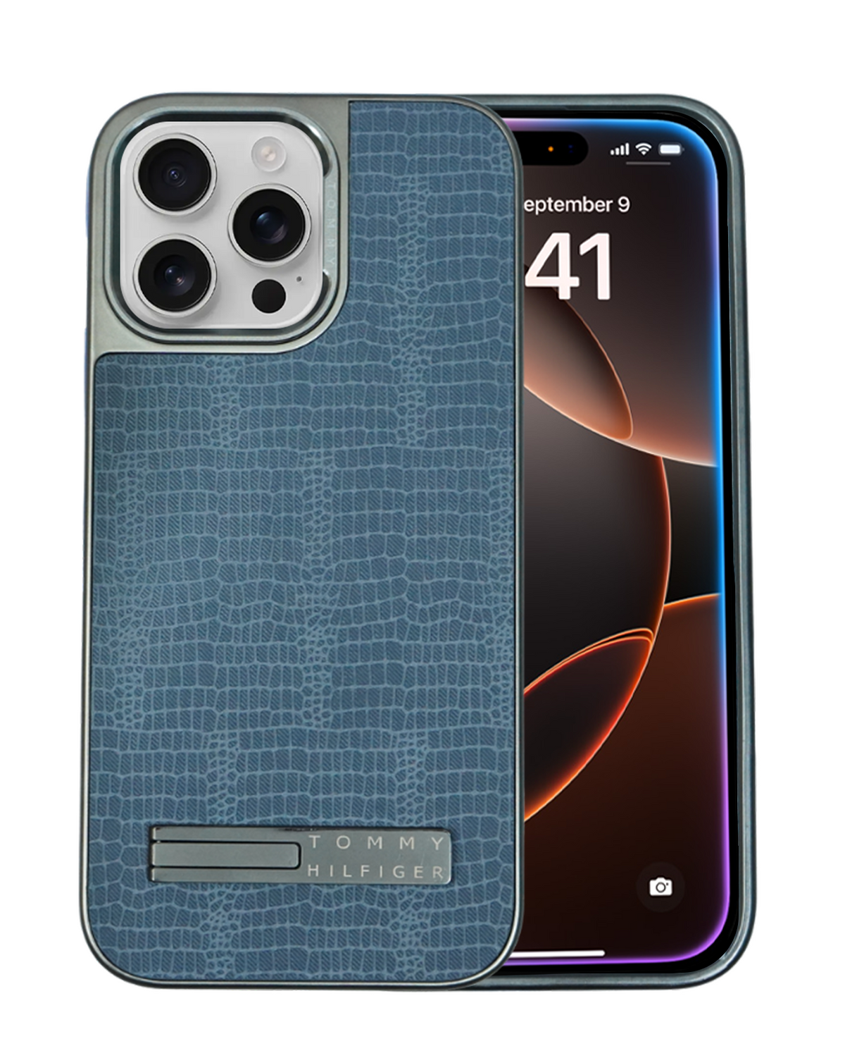 Tommy Hilfiger Premium Protection and Timeless Elegance Leather Case for iPhone