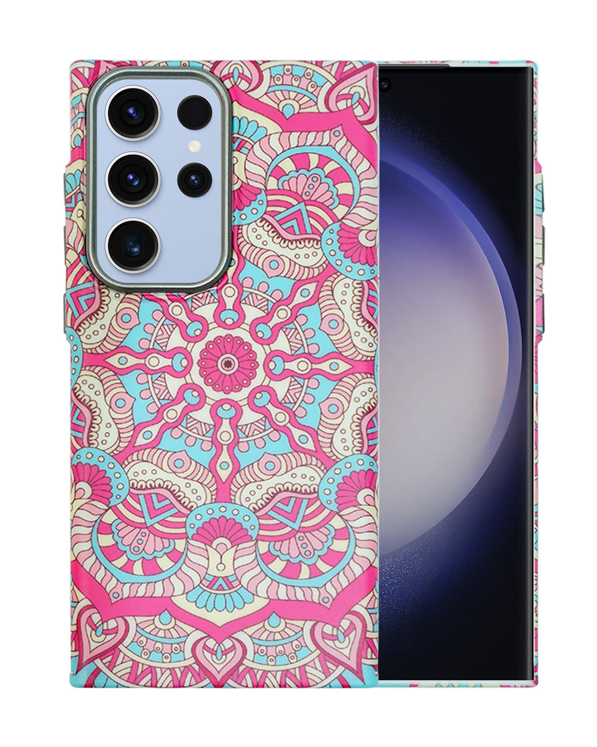Vibrant Ethnic Pattern Case for Samsung S23 Ultra – Full Protection with Slim Design