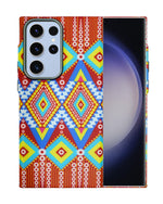 Vibrant Ethnic Pattern Case for Samsung S23 Ultra – Full Protection with Slim Design
