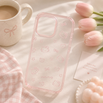 Transparent Kitty Star Case