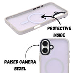 Ultimate Protection MagSafe Matt Transparent Case for iPhone 16 Plus