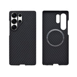 Slim Carbon Fiber Texture Case for Samsung Galaxy S25 Ultra