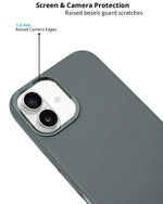 Luxury Leather MagSafe Case with Smooth Texture for iPhone