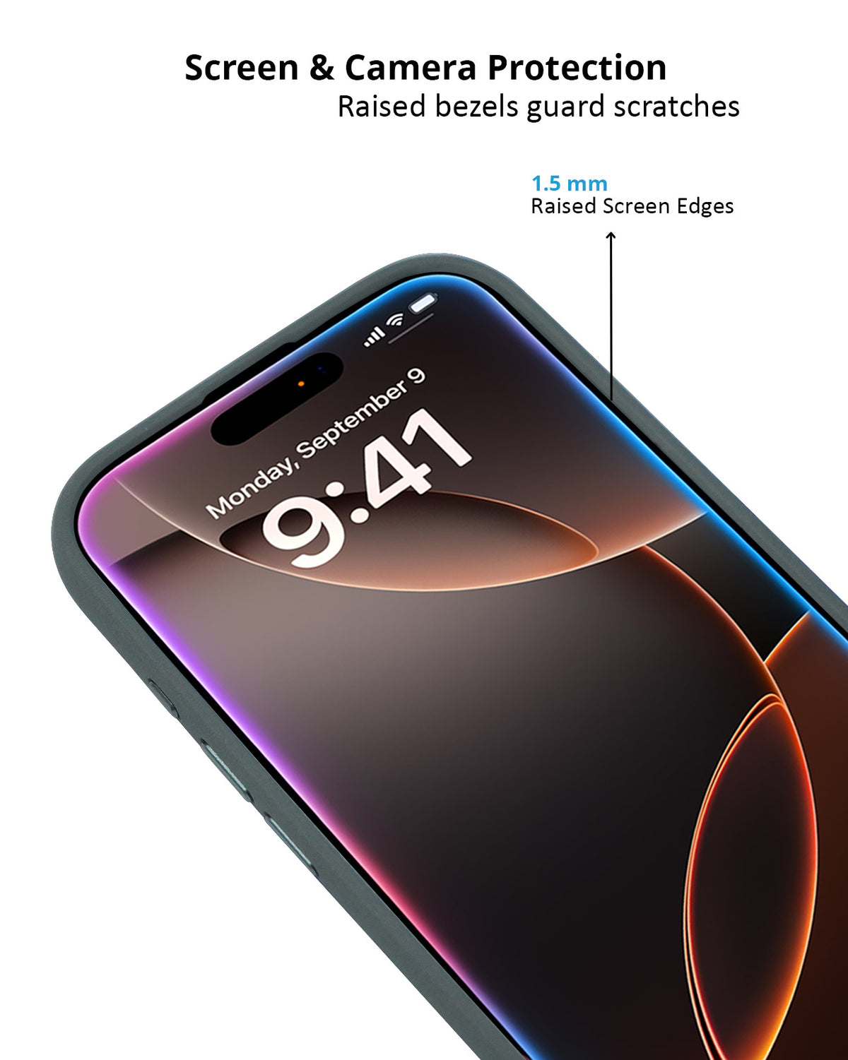 Luxury Leather MagSafe Case with Smooth Texture for iPhone