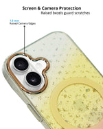 Gradient Glitter Sparkling MagSafe Compatible Protective Case for iPhone 16 Plus