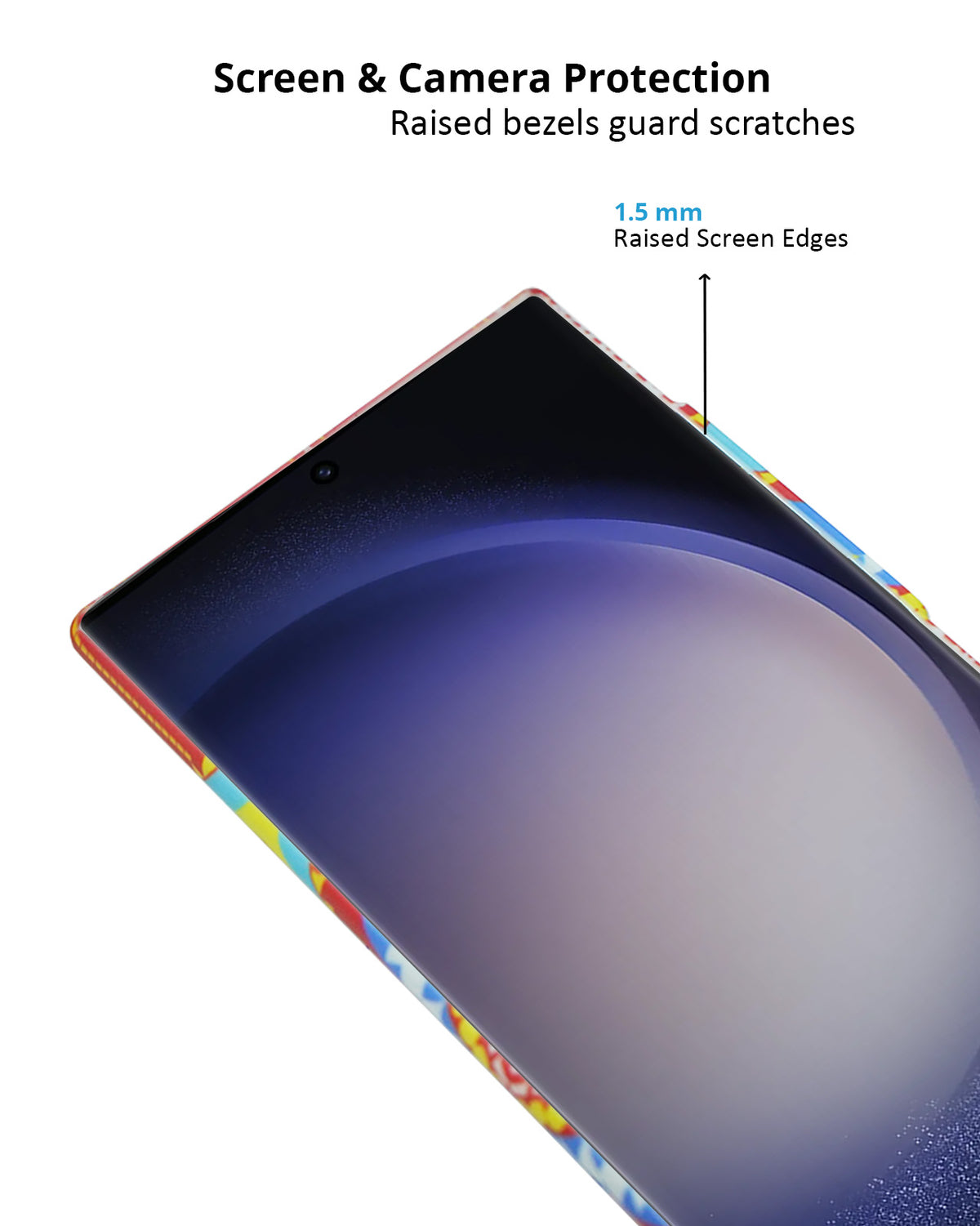 Vibrant Ethnic Pattern Case for Samsung S23 Ultra – Full Protection with Slim Design