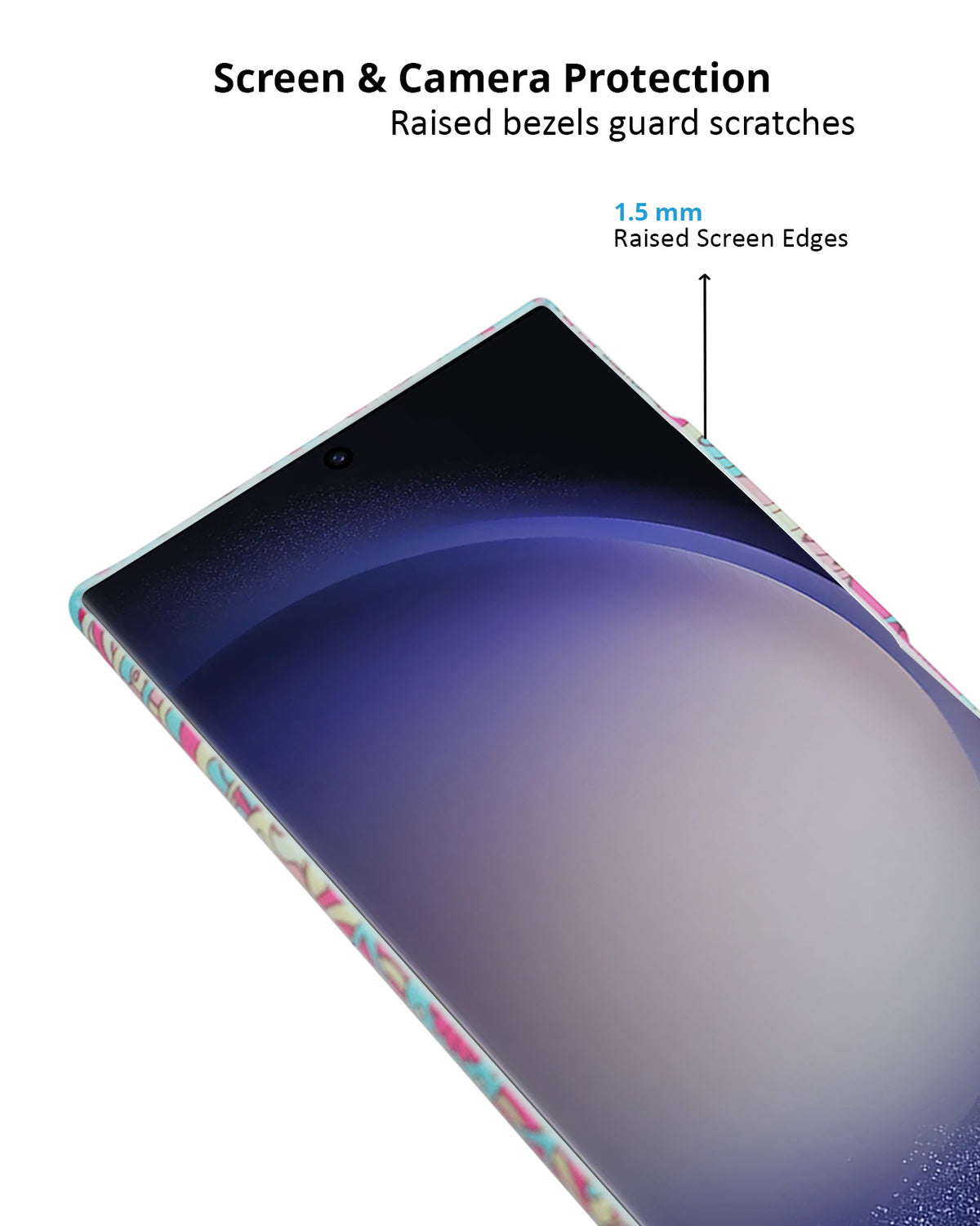 Vibrant Ethnic Pattern Case for Samsung S23 Ultra – Full Protection with Slim Design