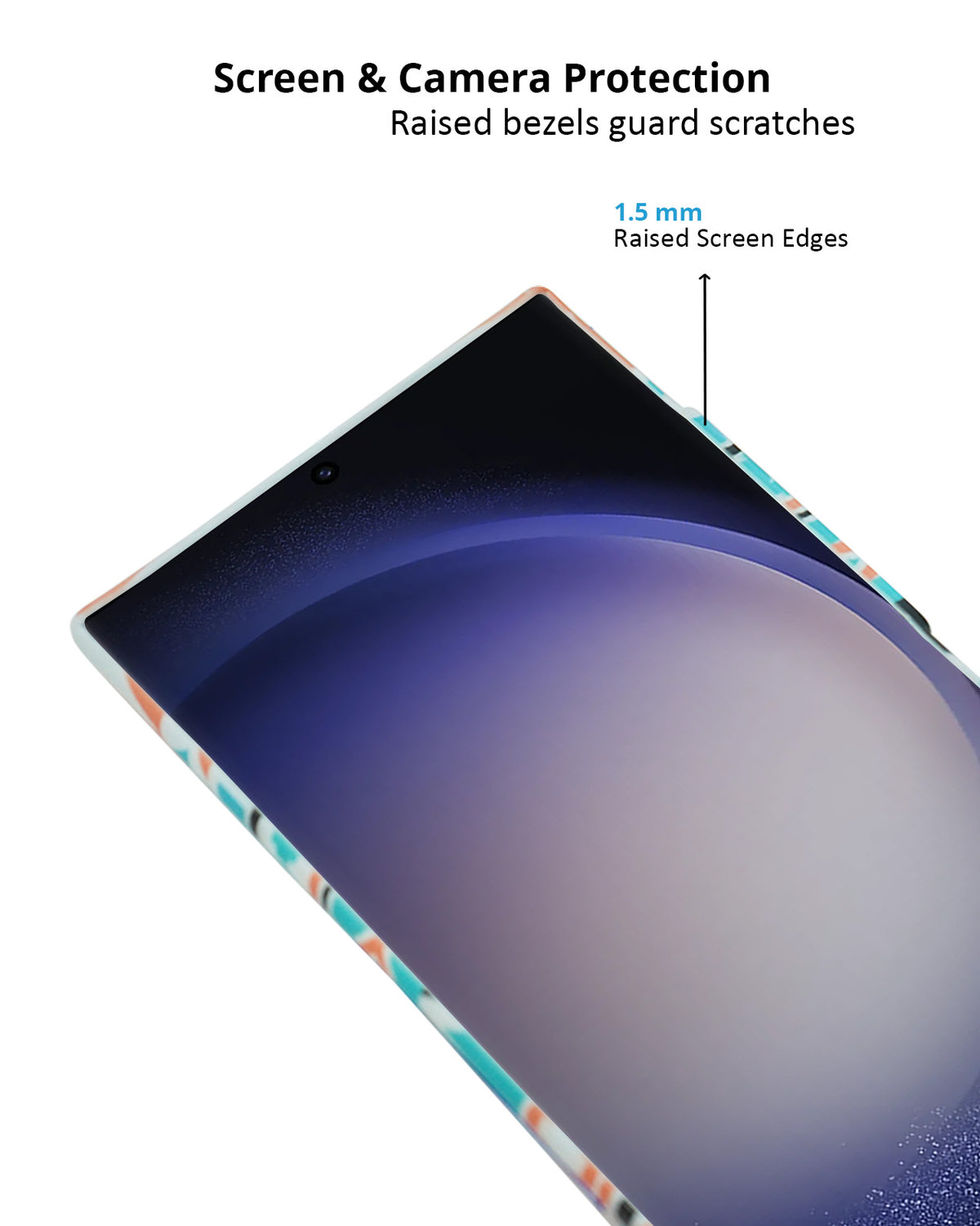 Vibrant Ethnic Pattern Case for Samsung S23 Ultra – Full Protection with Slim Design