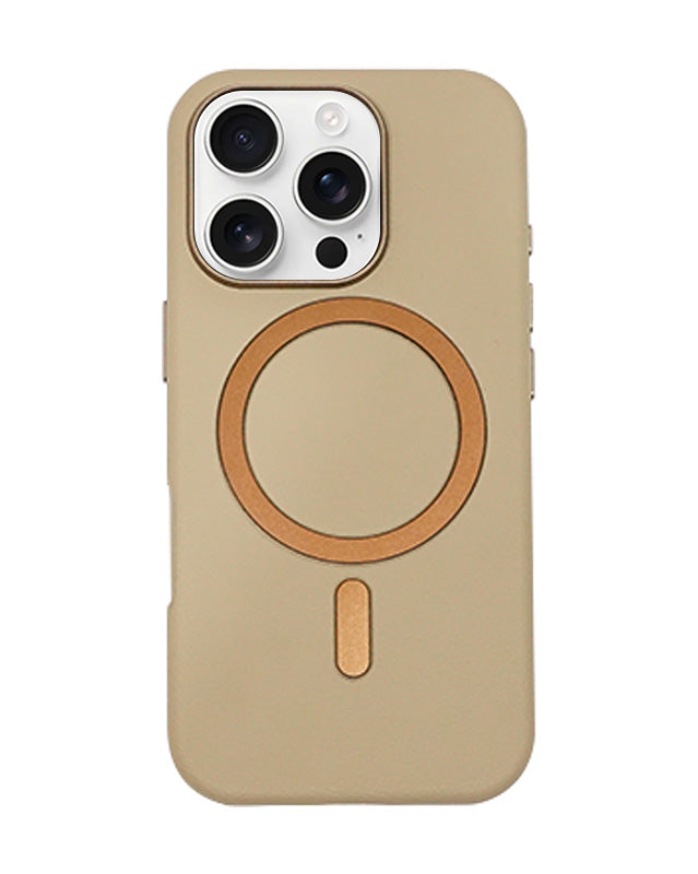 Premium Leather MagSafe Compatibility Shockproof Durable Case for Your iPhone