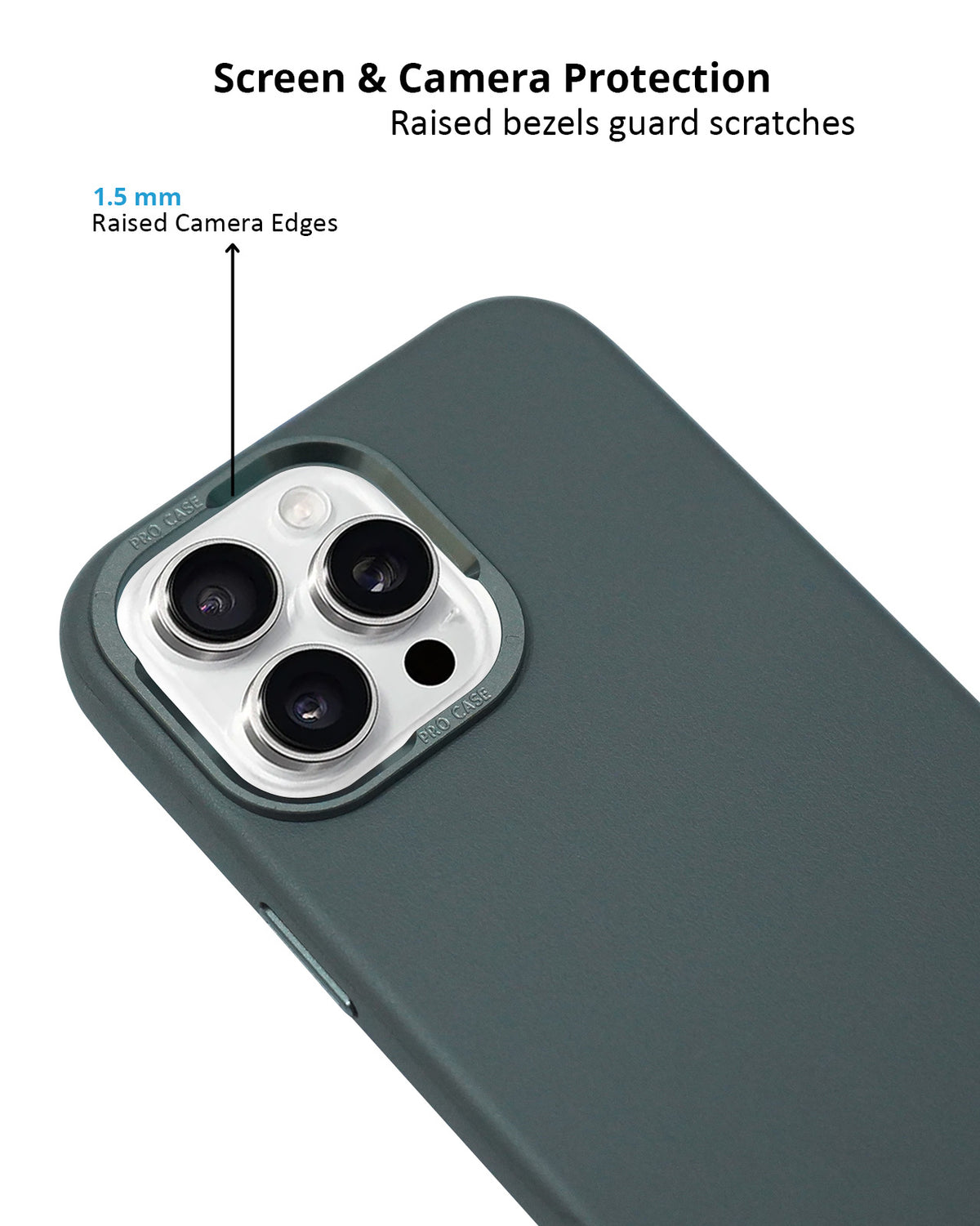 Luxury Leather MagSafe Case with Smooth Texture for iPhone