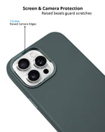 Luxury Leather MagSafe Case with Smooth Texture for iPhone