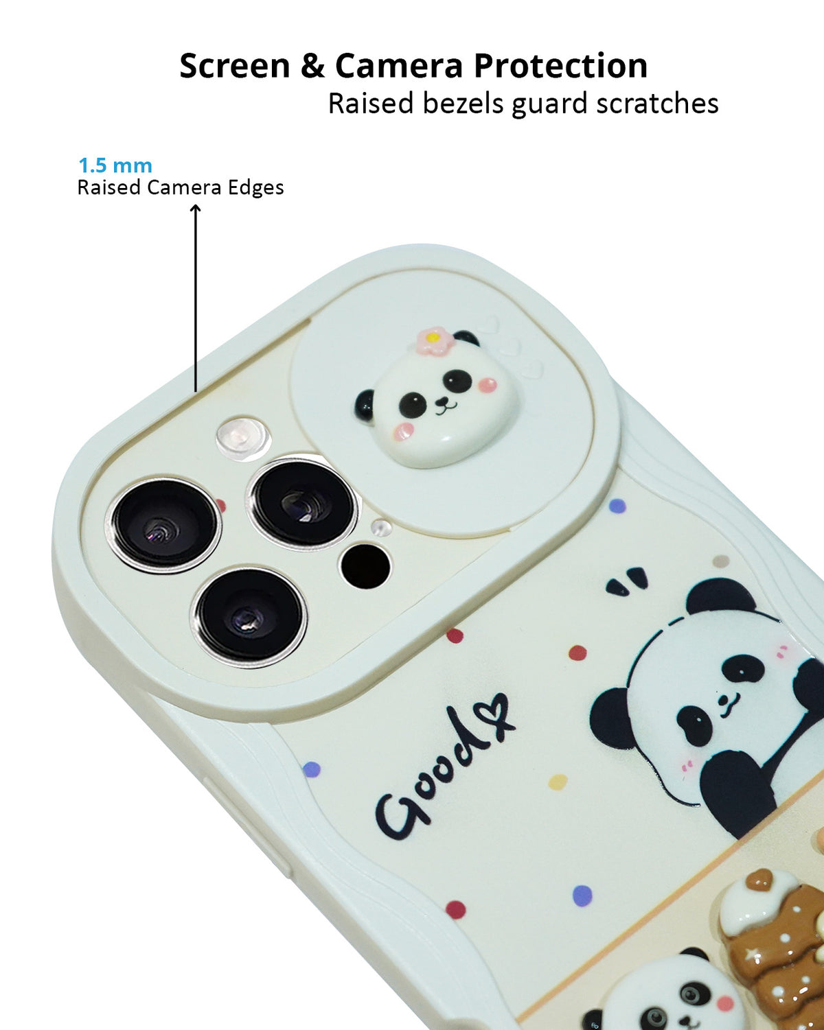 Adorable Stylish Perfect for Girls Fancy Cute Case for iPhone 16 Pro