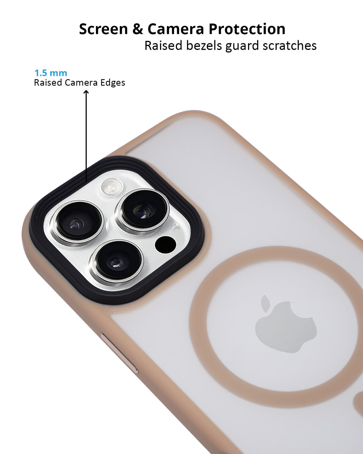 Ultimate Protection MagSafe Matt Transparent Case for iPhone 16 Pro Max