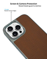 Tommy Hilfiger Premium Protection and Timeless Elegance Leather Case for iPhone