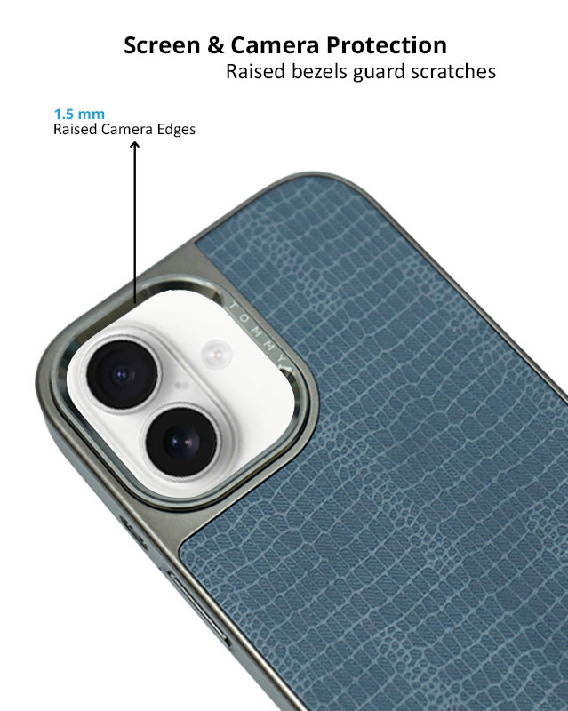 Tommy Hilfiger Premium Protection and Timeless Elegance Leather Case for iPhone