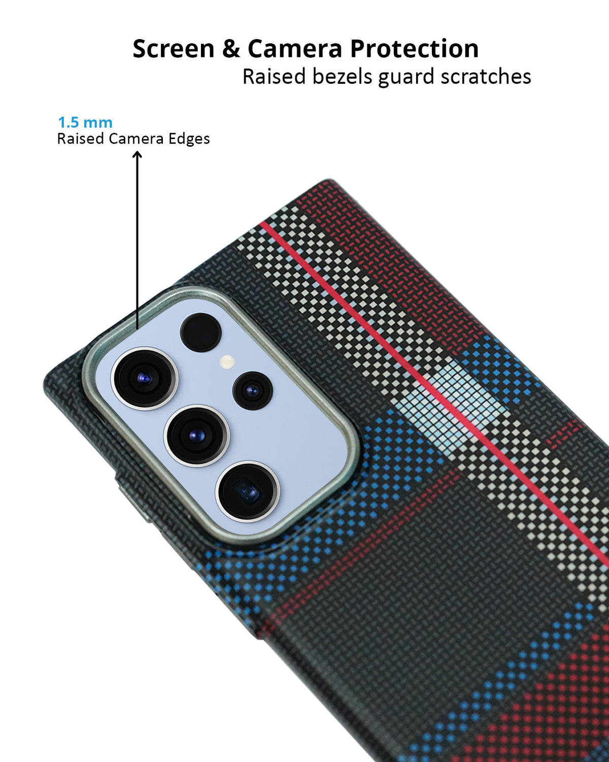 Vibrant Ethnic Pattern Case for Samsung S23 Ultra – Full Protection with Slim Design