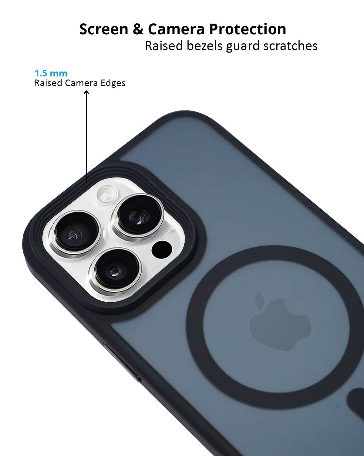 Ultimate Protection MagSafe Matt Transparent Case for iPhone 16 Pro Max