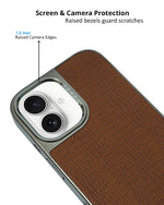 Tommy Hilfiger Premium Protection and Timeless Elegance Leather Case for iPhone