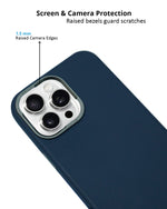 Luxury Leather MagSafe Case with Smooth Texture for iPhone