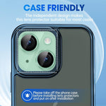 Tempered Glass Camera Lens Protector for iPhone 16