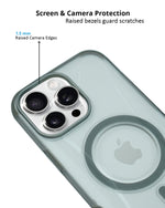 Transparent MagSafe Case with Shockproof Protection for iPhone 16 Pro