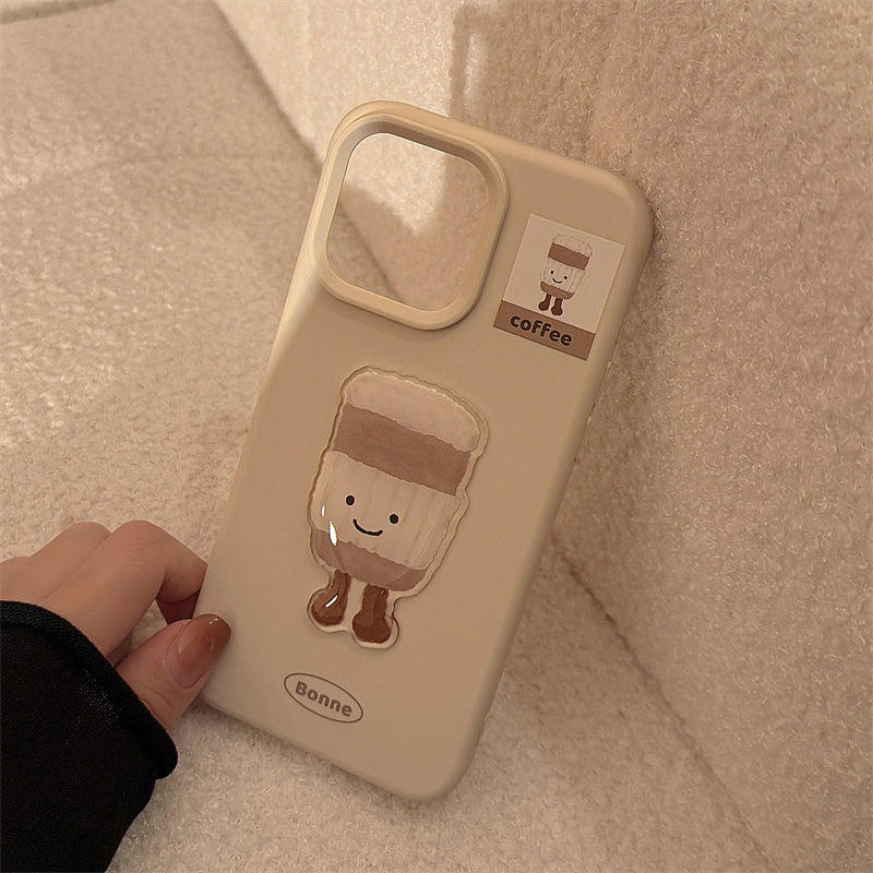 Puffy Coffee Matte Case