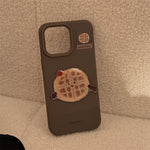 3D Puffy Waffle Matte Case