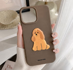 Mocha Puppy Charm Case