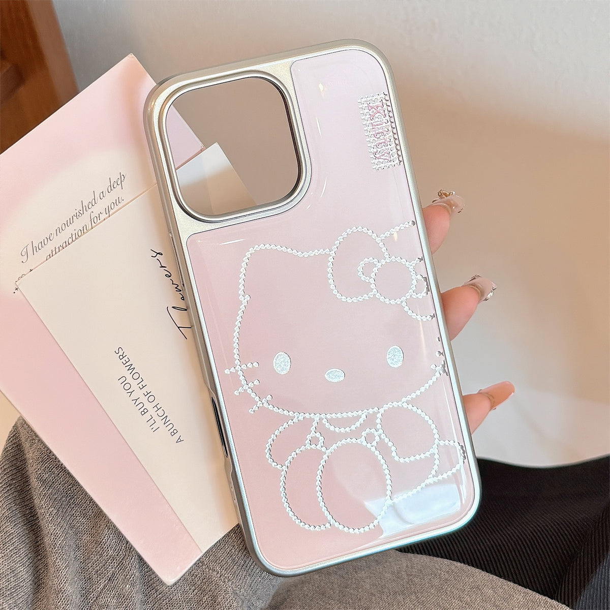 Pink Hello Kitty Pattern Case
