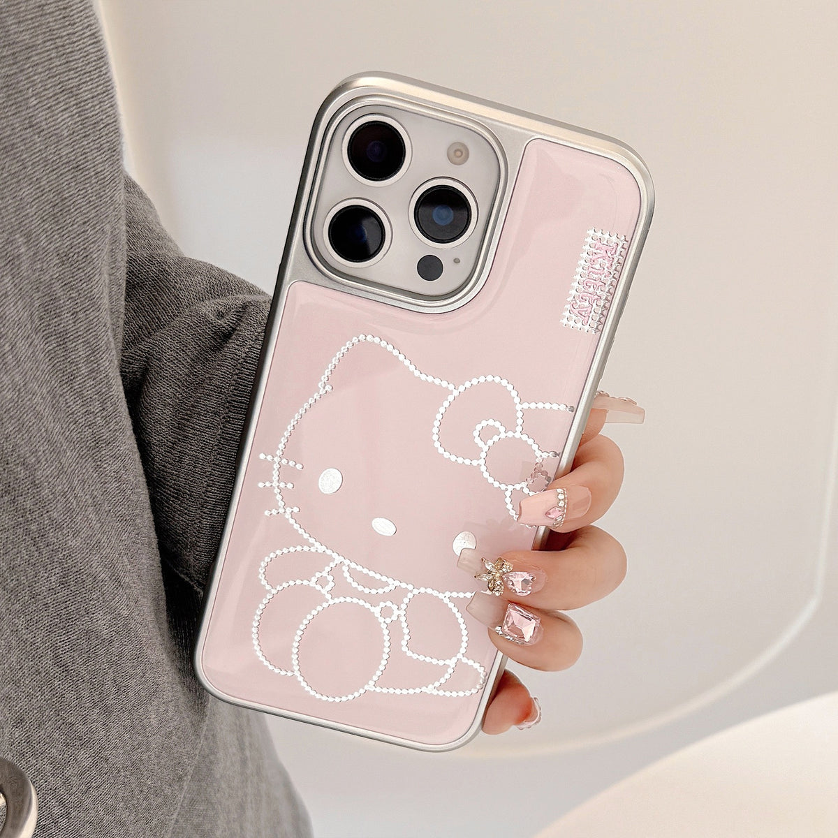 Pink Hello Kitty Pattern Case