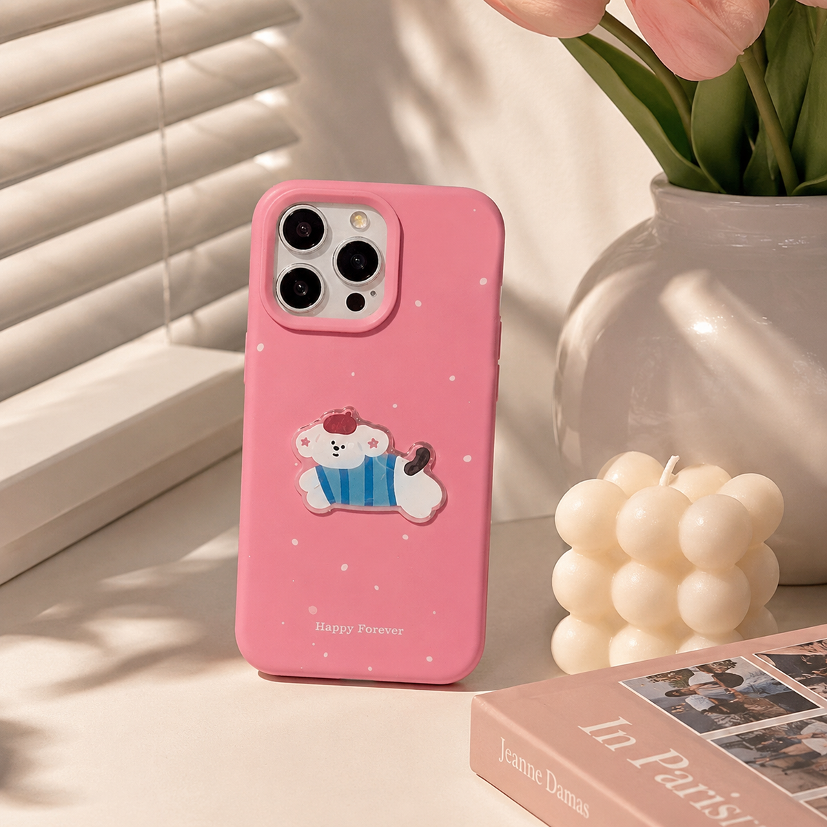 Happy Forever Cute Puppy Case