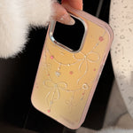 Crystal Bow Garland Iridescent Laser Case