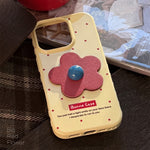 Cherry Dot Flower Case
