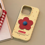 Cherry Dot Flower Case