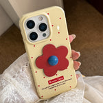 Cherry Dot Flower Case